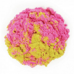 Kinetic Sand , Coni Gelato a sorpresa, 113gr di sabbia naturale profumata in 2 colori - dai 3 anni