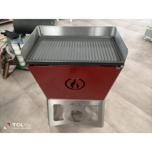 LAST STOCK - Barbecue a pellet Grilly Rosso 63...