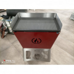 LAST STOCK - Barbecue a pellet Grilly Rosso 63 x 39 x 96 cm