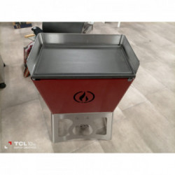 LAST STOCK - Barbecue a pellet Grilly Rosso 63 x 39 x 96 cm