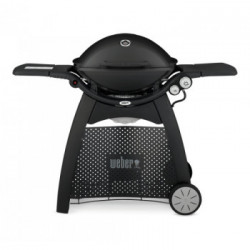 LAST STOCK - Weber Q 3000 Black - Barbecue a Gas con Carrello, 2 Bruciatori, Modello 56010029, Nero