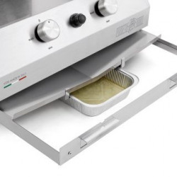Pianeta Grill Fry Top 500 Cover Teppan 1012 - Barbecue a Gas GPL o Metano, 2 Bruciatori 