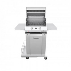 Pianeta Grill Sunny High Tondino 1056-T - Barbecue a Gas GPL o Metano, 2 Bruciatori