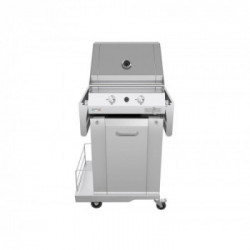 Pianeta Grill Sunny High Teppan 1058 - Barbecue a Gas GPL o Metano, 2 Bruciatori 