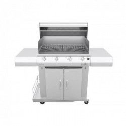 Pianeta Grill Sun Grill 4F Teppan 1072 - Barbecue a Gas GPL o Metano, 4 Bruciatori 