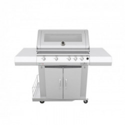 Pianeta Grill Sun Range Tondino 1080-T - Barbecue a Gas GPL o Metano, 4+1 Bruciatori 