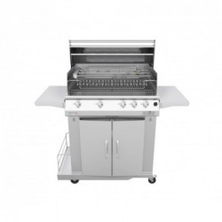 Pianeta Grill 1218-T Sun Grill Range Compact Tondino - Barbecue a Gas GPL o Metano, 4 Bruciatori 1