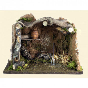 Capanna cm.33x18x24 con luce