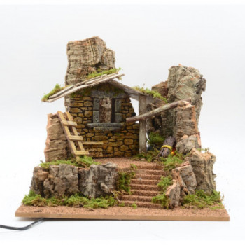 PAESAGGIO VUOTO CM34x34x30...