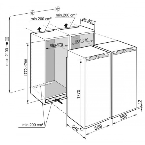 Liebherr IXRFS 5125 - Frigorifero da Incasso...