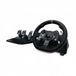 Logitech G920 Sterzo + Pedali PC,Xbox One Analogico/Digitale USB 2.0 Nero
