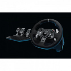 Logitech G920 Sterzo + Pedali PC,Xbox One Analogico/Digitale USB 2.0 Nero