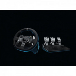 Logitech G920 Sterzo + Pedali PC,Xbox One Analogico/Digitale USB 2.0 Nero