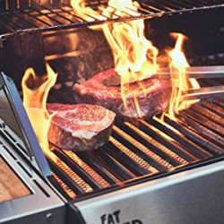 Burnhard Fat Fred Deluxe - Barbecue a Gas, 4+3 Bruciatori, Modello 944490 