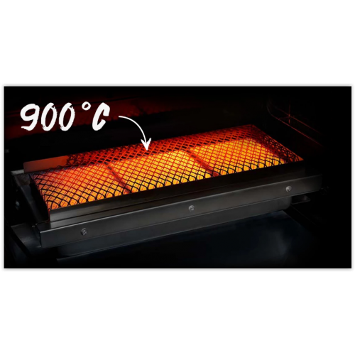 Burnhard Fat Fred Deluxe - Barbecue a Gas, 4+3...