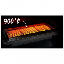 Burnhard Fat Fred Deluxe - Barbecue a Gas, 4+3 Bruciatori, Modello 944490 
