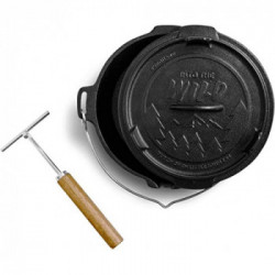 Burnhard 943322- Dutch Oven Littel John , Forno Olandese in Ghisa, 3,8 L