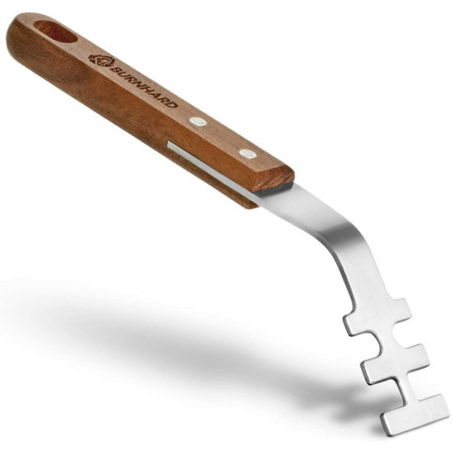 Burnhard 943872 - Supporto alza griglia, Legno...