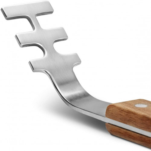 Burnhard 943872 - Supporto alza griglia, Legno...