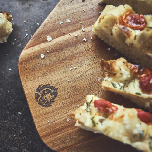Burnhard 944654 - Tagliere per Pizza in Legno...