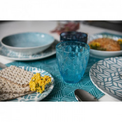 Villa D'Este Home Tivoli 'Bali Leaf', Set 6 Bicchieri Acqua, Colori Assortiti