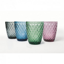 Villa D'Este Home Tivoli 'Diamond', Set 4 Bicchieri Acqua