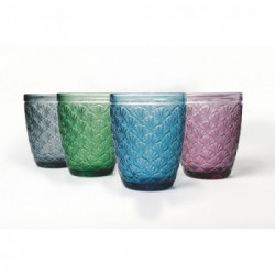 Villa D'Este Home Tivoli 'Deco', Set 4 Bicchieri Acqua