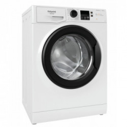 Hotpoint NF725WK IT - Lavatrice a Carica Frontale, 7 Kg, 1200 Giri, Classe B