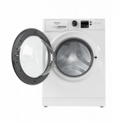 Hotpoint NF725WK IT - Lavatrice a Carica Frontale, 7 Kg, 1200 Giri, Classe B