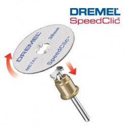 Dremel SC456B SpeedClic - 12 Dischi da Taglio per Metallo