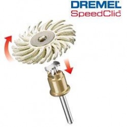 Dremel 472S SpeedClic - Spazzola abrasiva di dettaglio grana 120