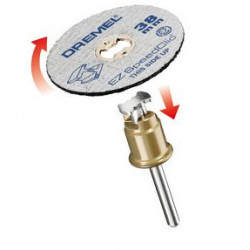 Dremel SC406 SpeedClic - Set 2 dischi da taglio Ø 38mm