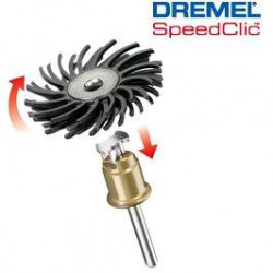 Dremel 471S SpeedClic - Spazzola abrasiva di dettaglio grana 36