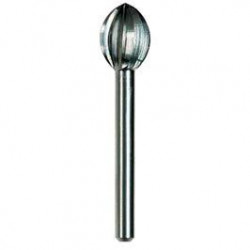 Dremel 144 - 2 frese ovali ad alta velocità 7,8 mm