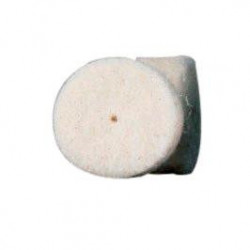 Dremel 414 - 6 dischi lucidante feltro 13mm, da usare con perno 402