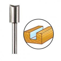 Dremel 654 - Fresa da legno 6,4mm, da usare con l'attrezzatura 335