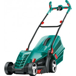 Bosch ARM 34 - Rasaerba Rotativo Compatto, 1200W, Larghezza Taglio 34 cm, Altezza Taglio 20-70 mm, Cesto 40 Lt.