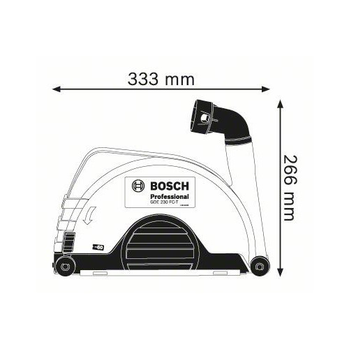 Bosch Professional GDE 230 FC-T - Cuffia di...