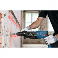 Bosch GBH 2-28 F - Martello Perforatore SDS-Plus, 880W, Ø 28 mm 3,2J, mandrino a cambio rapido, mandrino