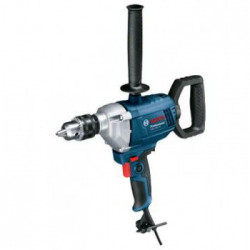Bosch Professional GBM 1600 RE - Trapano Miscelatore, Velocità Regolabile, Mandrino a Cremagliera Ø 16mm, Codice 06011B0000