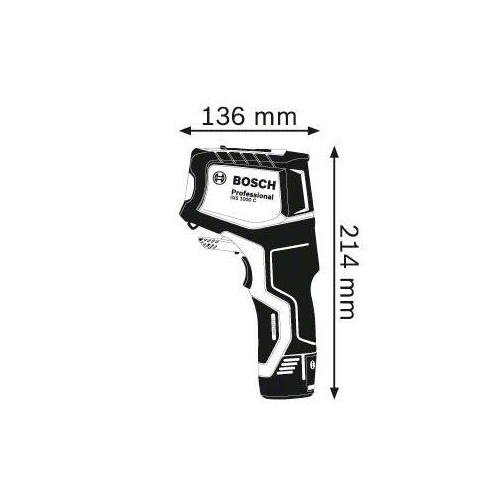 Bosch Professional GIS 1000 C - Rilevatore per...