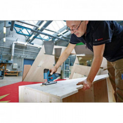 Bosch Professional GST 12V-70 - Seghetto Alternativo 12V, 2x3,0 Ah, Prof Taglio 70mm, Set di Aspirazione, Caricabat + L-Boxx