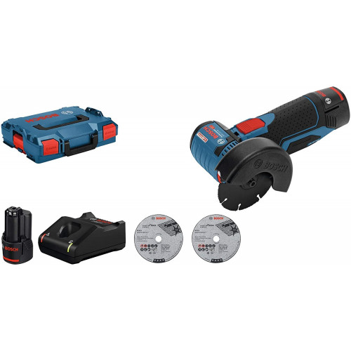 Bosch GWS 12V-76 - Smerigliatrice Angolare 12V,...