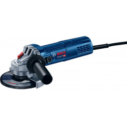 Bosch GWS 9-115 S - Smerigliatrice Angolare, 900 W, Ø115 mm, Cuffia di Protezione Chiusa, Impugnatura Suppl,, Restart