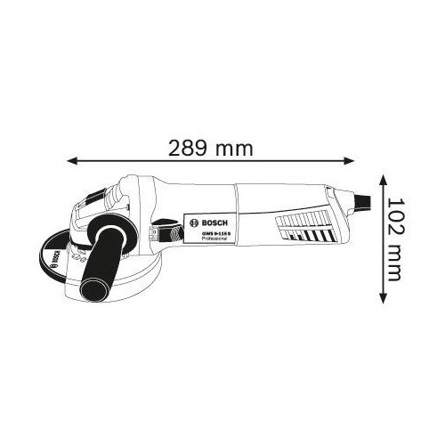 Bosch GWS 9-115 S - Smerigliatrice Angolare,...