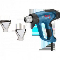 Bosch GHG 23-66 - Termosoffiatore 2300W, 50-650°C, 2 Bocchette Protettive, L-Boxx