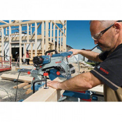 Bosch Professional GCM 12 SDE - Troncatrice Radiale, 1800W, Ø Lama 305 mm, Taglio 120x400 mm, Inclinazione Sx/Dx