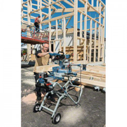 Bosch Professional GCM 12 SDE - Troncatrice Radiale, 1800W, Ø Lama 305 mm, Taglio 120x400 mm, Inclinazione Sx/Dx