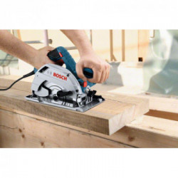 Bosch Professional GKS 165 - Sega Circolare, 1100W, Ø Lama 165 mm, Profondità Taglio 66 mm, Dual Gear