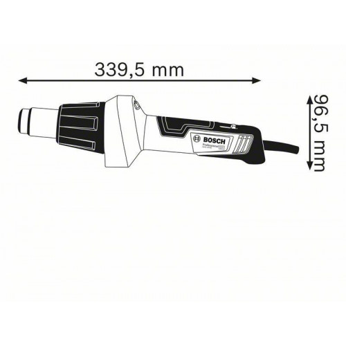 Bosch GHG 20-60 - Termosoffiatore 2000W,...
